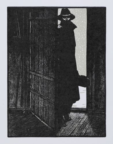 H. Wells. The Invisible Man. Illustration
