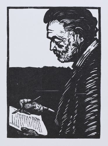 Portrait of  Ernest Hemingway