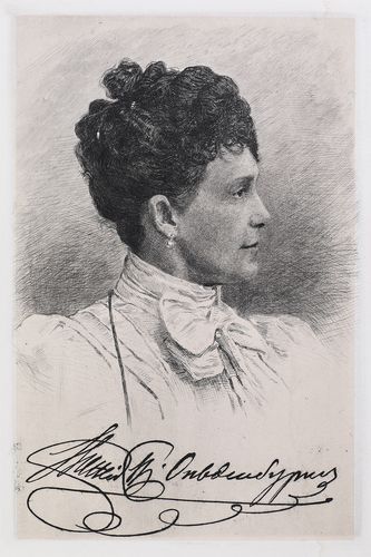 Portrait of the Princess Eugenia von Oldenburg