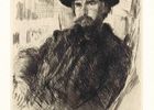 Portrait of the engraver Vasily Mathe